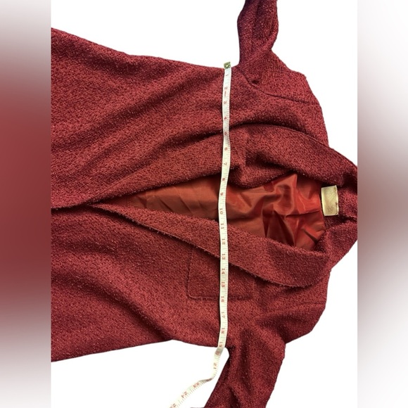 Vintage Sears skirt suit burgundy beautiful 2 piece - Picture 7 of 7